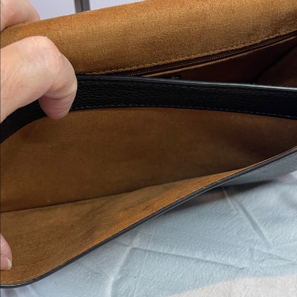 Coach Black Morgan Leather Shoulder Bag - Picture 10 of 11